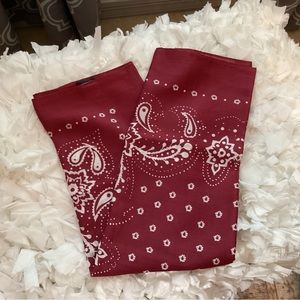 J.Crew Western Style Large Bandana